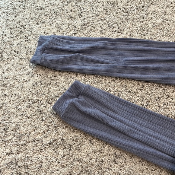 Pink Lilly drawstring waist long cuffed romper - Picture 3 of 4